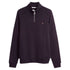 Farah Jim Half Zip Sweater Plum